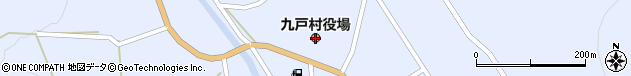 岩手県九戸郡九戸村周辺の地図