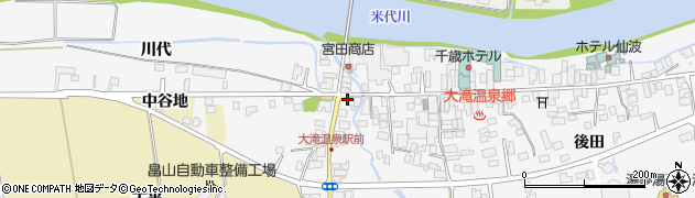 竹園周辺の地図