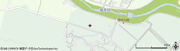 岩手県久慈市夏井町大崎（第２地割）周辺の地図