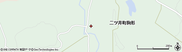 秋田県能代市二ツ井町駒形（家後）周辺の地図