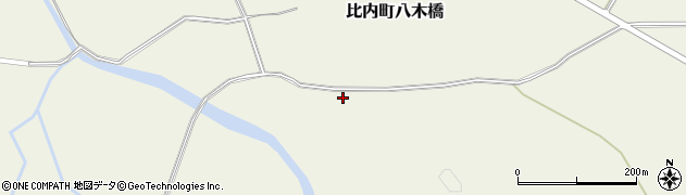 秋田県大館市比内町八木橋八木橋130周辺の地図