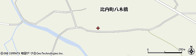 秋田県大館市比内町八木橋（後畑）周辺の地図