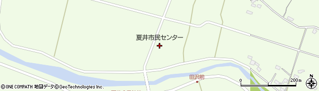 岩手県久慈市夏井町早坂（第８地割）周辺の地図
