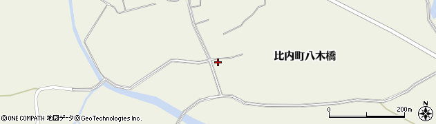 秋田県大館市比内町八木橋八木橋114周辺の地図