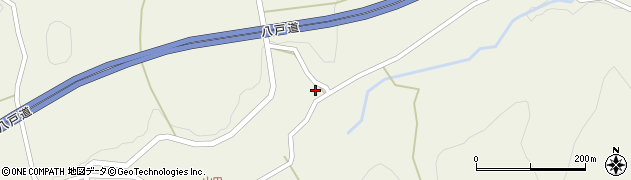 岩手県二戸市福田家ノ上周辺の地図