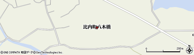 秋田県大館市比内町八木橋周辺の地図
