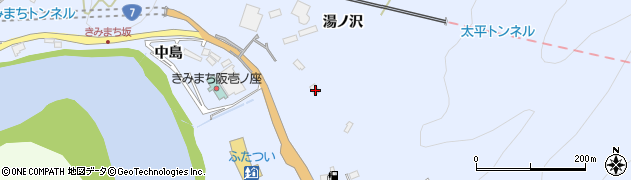 秋田県能代市二ツ井町小繋恋の沢92周辺の地図