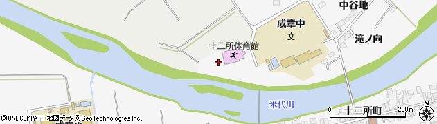 秋田県大館市猿間（長漕）周辺の地図