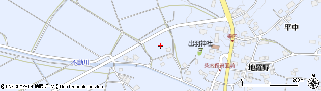 秋田県鹿角市花輪（稲荷田）周辺の地図