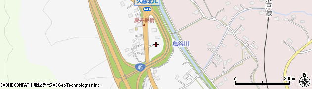岩手県久慈市夏井町鳥谷（第７地割）周辺の地図