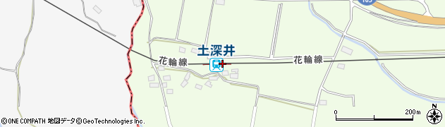土深井駅周辺の地図