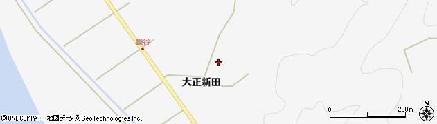 秋田県能代市二ツ井町種鎌谷沢出口周辺の地図