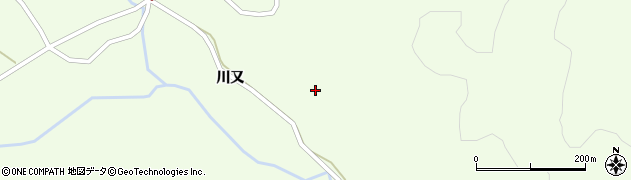 岩手県二戸市浄法寺町大平周辺の地図