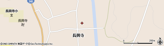 岩手県九戸村（九戸郡）長興寺（第６地割）周辺の地図