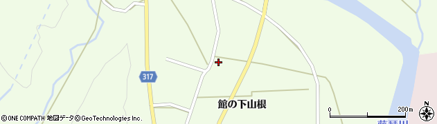 秋田県能代市二ツ井町荷上場（開発上段）周辺の地図
