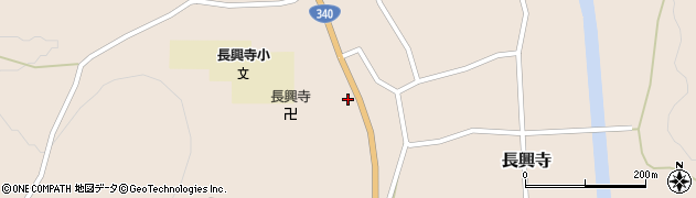 岩手県九戸郡九戸村長興寺周辺の地図