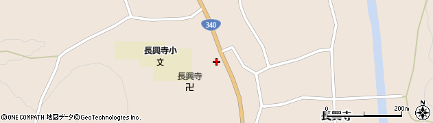 岩手県九戸村（九戸郡）長興寺（第８地割）周辺の地図