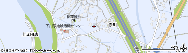 秋田県鹿角市花輪下川原9周辺の地図