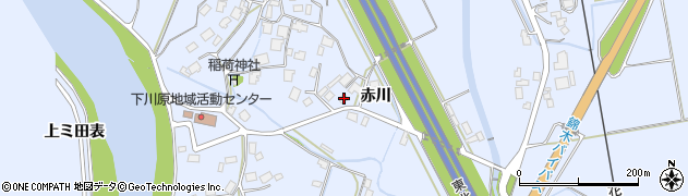秋田県鹿角市花輪下川原7周辺の地図