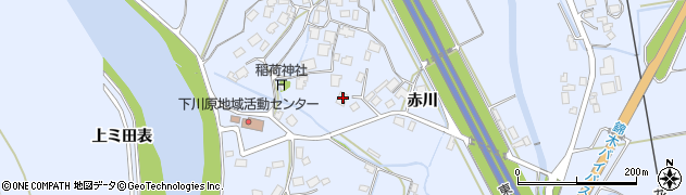 秋田県鹿角市花輪下川原10周辺の地図