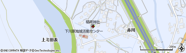 秋田県鹿角市花輪下川原30周辺の地図