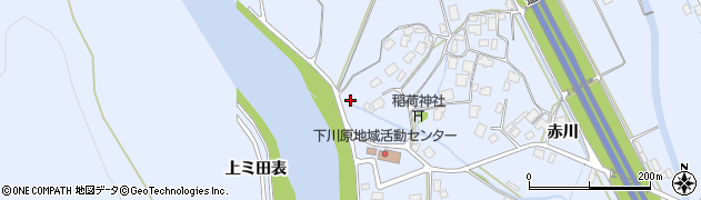 秋田県鹿角市花輪下川原67周辺の地図