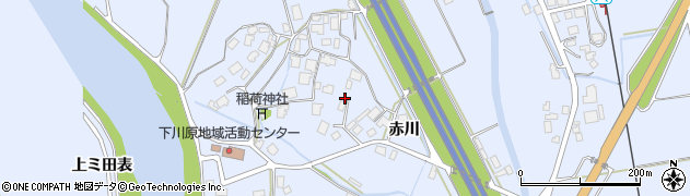秋田県鹿角市花輪下川原12周辺の地図