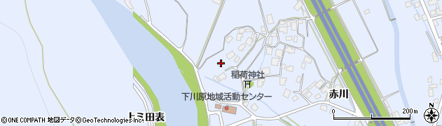 秋田県鹿角市花輪下川原66周辺の地図