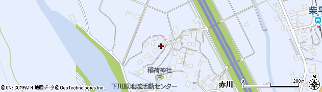 秋田県鹿角市花輪下川原60周辺の地図
