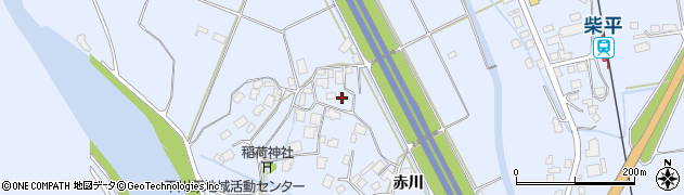 秋田県鹿角市花輪下川原15周辺の地図