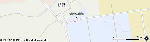 秋田県大館市比内前田（下前田）周辺の地図