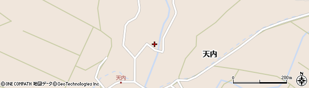 秋田県能代市天内家回64周辺の地図