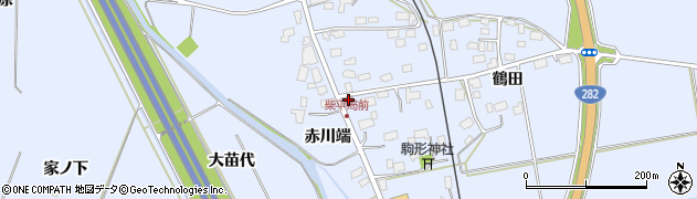 柴平郵便局周辺の地図