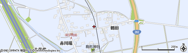 兎澤ホーム周辺の地図