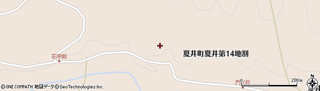 岩手県久慈市夏井町夏井14周辺の地図