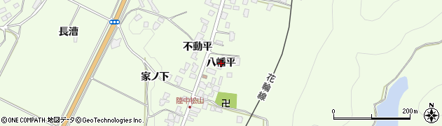 秋田県鹿角市十和田末広（八幡平）周辺の地図