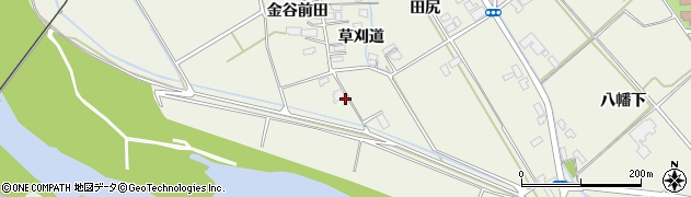 秋田県大館市山館田尻329周辺の地図