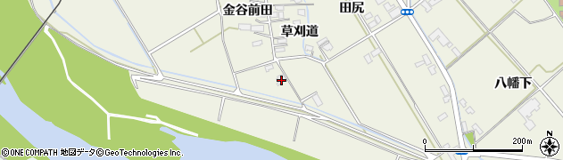 秋田県大館市山館田尻13周辺の地図
