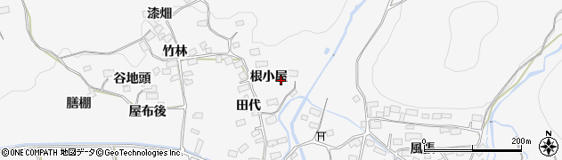 秋田県大館市葛原根小屋18周辺の地図