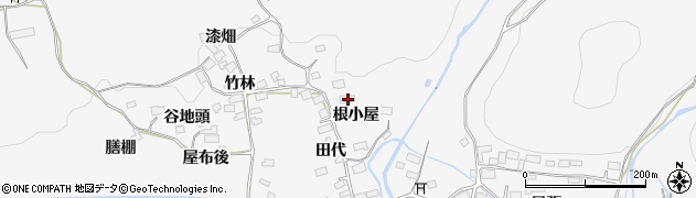 秋田県大館市葛原根小屋16周辺の地図
