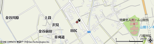 株式会社乳井石油商会　スーパーセルフ大館周辺の地図