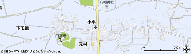 秋田県鹿角市花輪周辺の地図