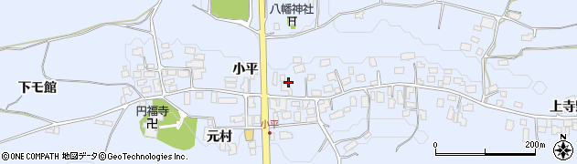 秋田県鹿角市花輪（小平）周辺の地図