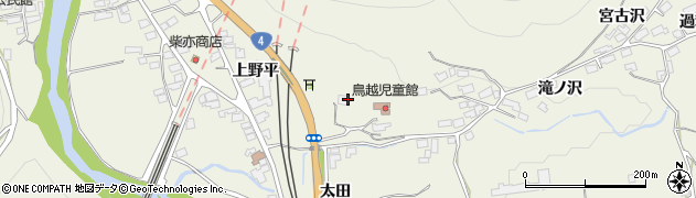 岩手県二戸郡一戸町鳥越上野平周辺の地図