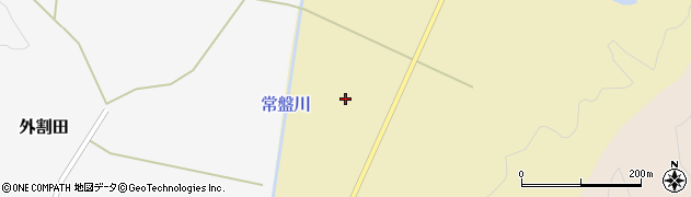 秋田県能代市常盤（長崎）周辺の地図