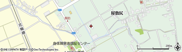 秋田県大館市餌釣（前田）周辺の地図