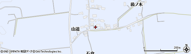 秋田県鹿角市花輪級ノ木1周辺の地図