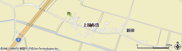秋田県大館市出川（上屋布岱）周辺の地図