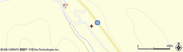 岩手県軽米町（九戸郡）円子（第９地割）周辺の地図