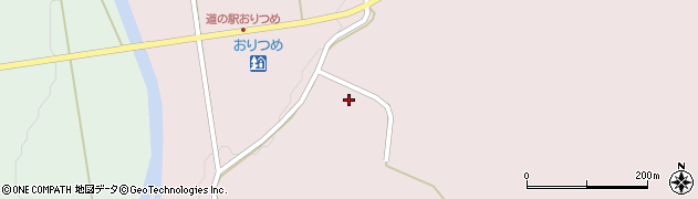 岩手県九戸村（九戸郡）山屋（第１地割）周辺の地図